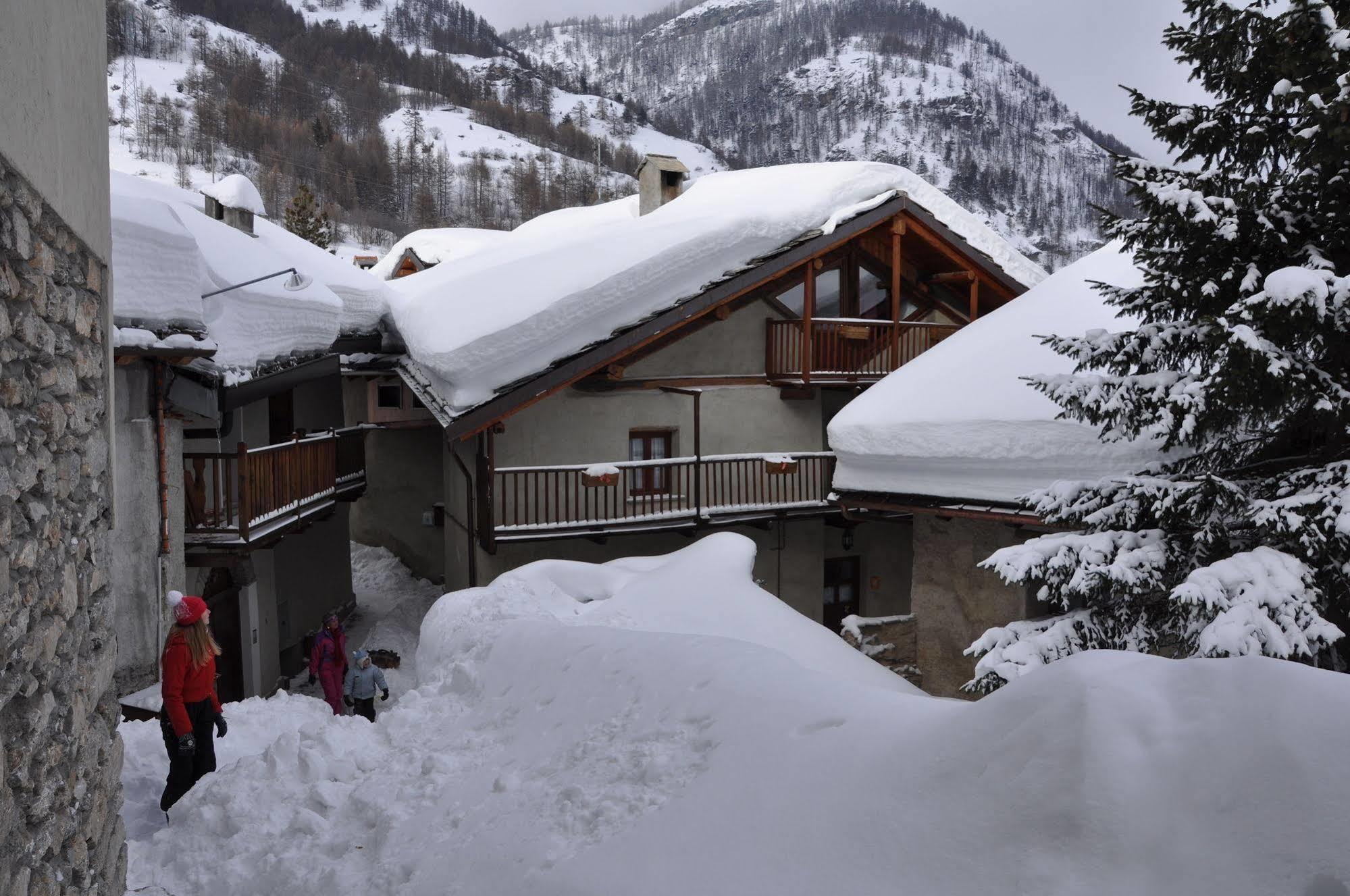 Ferienwohnung Casa Grande Pragelato Exterior foto